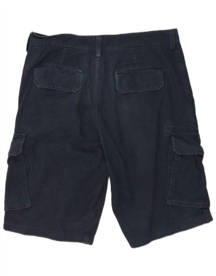 Pantalones cortos cargo para hombre Lyle & Scott W30 Medium Azul marino Algodón