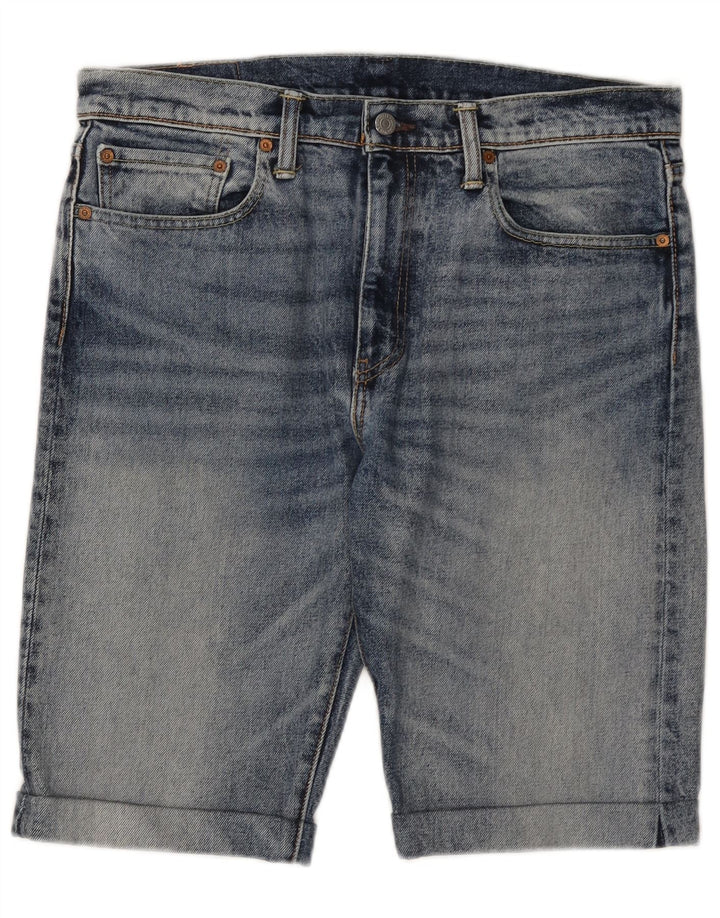 Levi's Mens 502 pantalones cortos de mezclilla W34 algodón azul grande