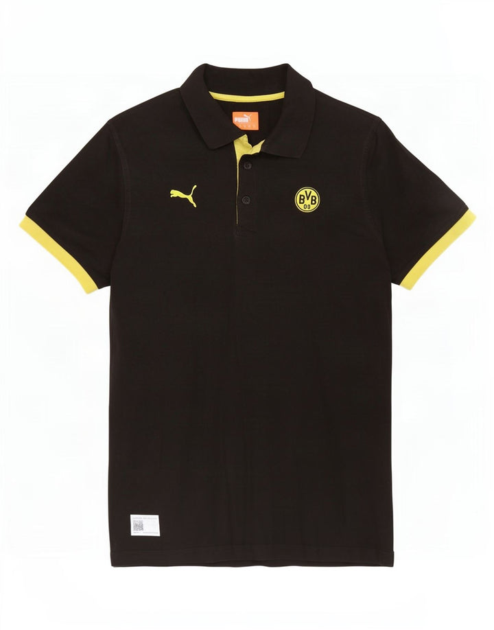 Puma Polo BVB Dortmund para hombre, talla mediana, color negro