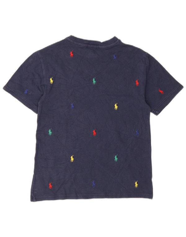 Polo Ralph Lauren Camiseta gráfica para niño 9-10 años Azul marino