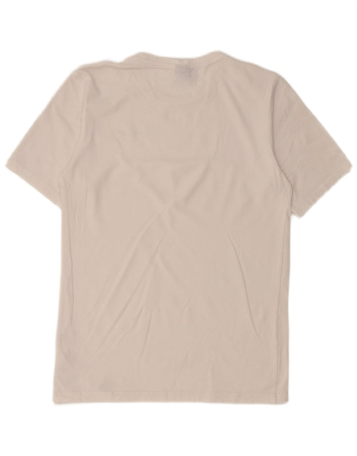 G-Star Hombre Camiseta Top Medium Blanco Algodón