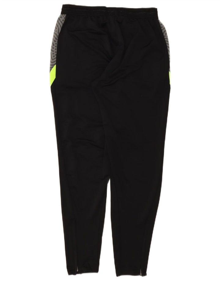 NIKE Hombre Dri Fit Pantalones De Chándal Mediano Negro Colorblock Poliéster