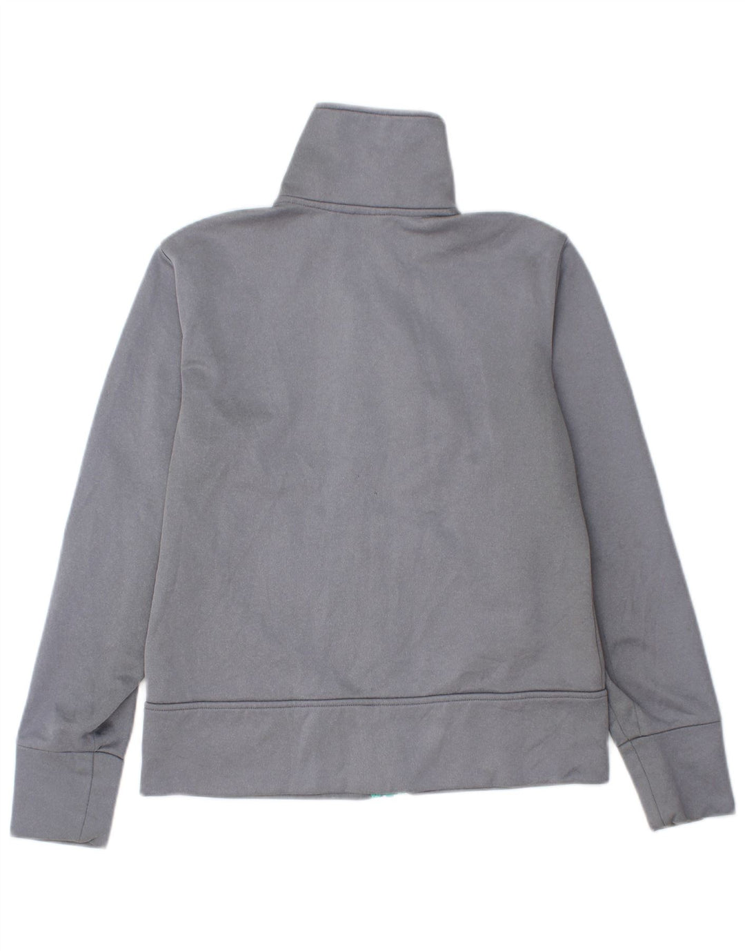 PUMA Chaqueta de chándal para mujer UK 12 Poliéster gris medio
