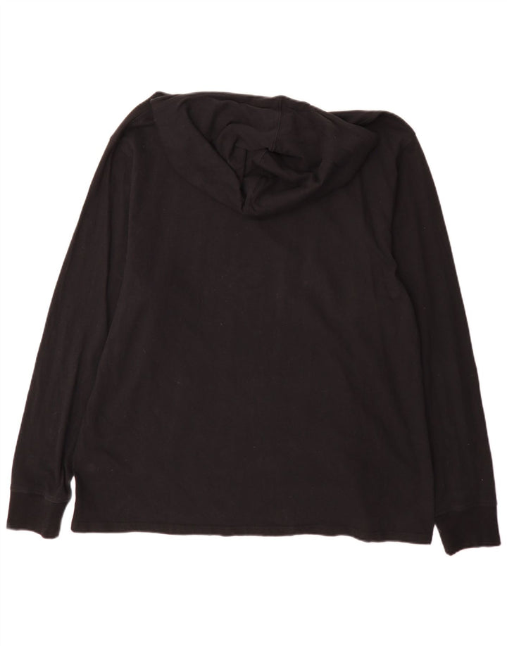 Champion Sudadera con capucha gráfica para hombre XL Negro