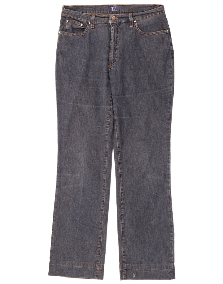 Vaqueros Trussardi Mujer Rectos W32 L31 Azul Algodón