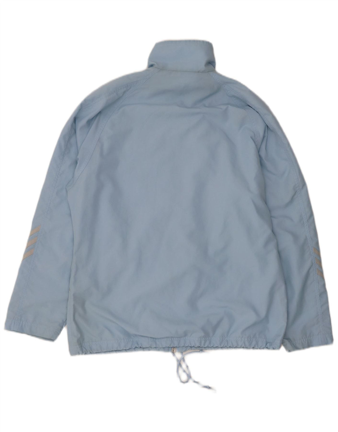 ADIDAS Chaqueta superior de chándal para mujer Reino Unido 44 Poliéster azul grande