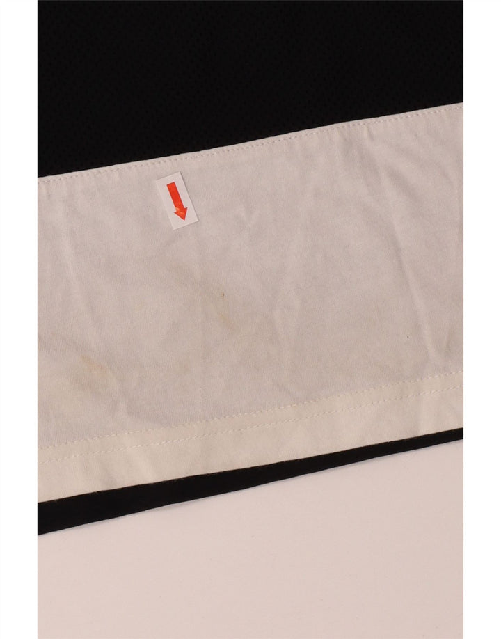 NIKE Camiseta sin mangas estampada para niños 13-14 años XL Algodón negro con bloques de color