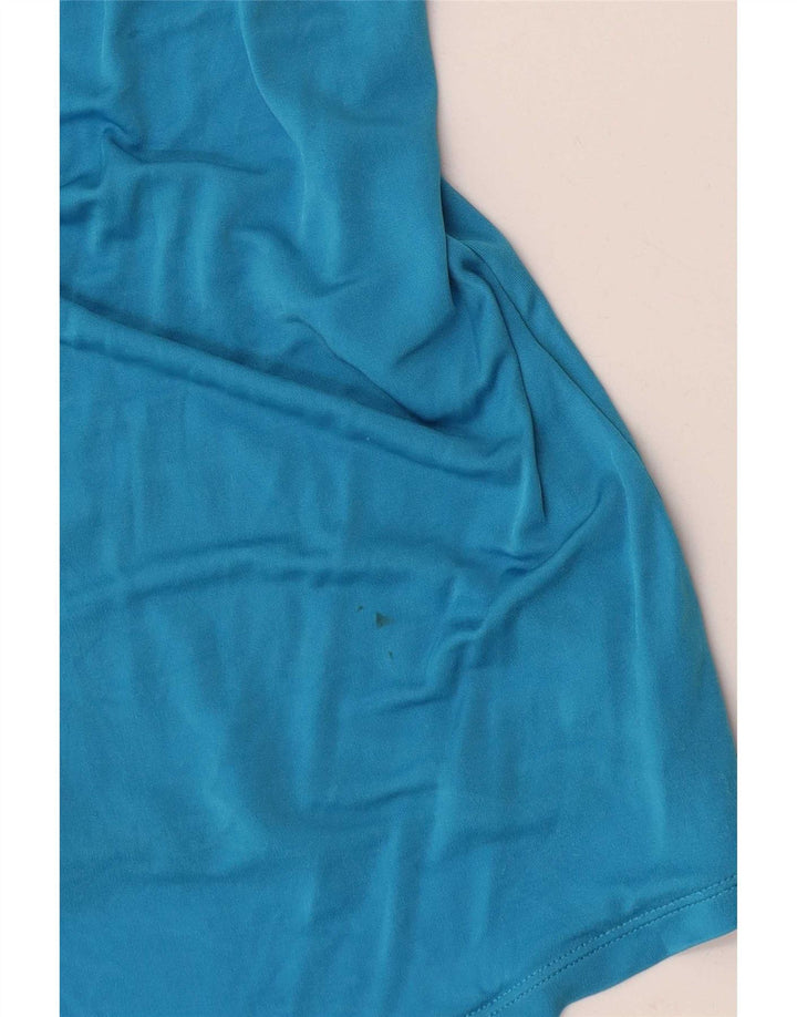 Max & Co. Top sin mangas para mujer UK 40 Small Blue Viscosa