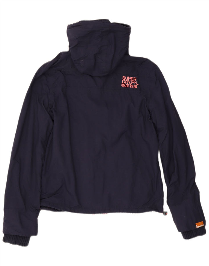 Superdry Chaqueta Cortavientos The Windcheater para Mujer UK 44 Azul Marino Mediano