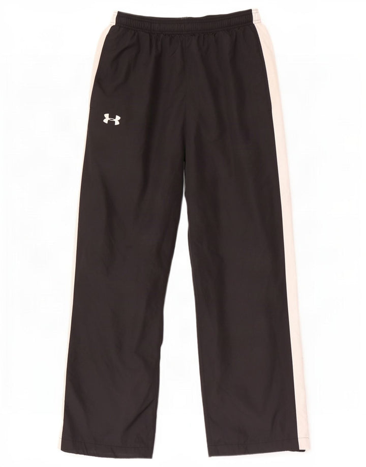 Under Armour Pantalones de chándal para hombre XL Poliéster color block negro