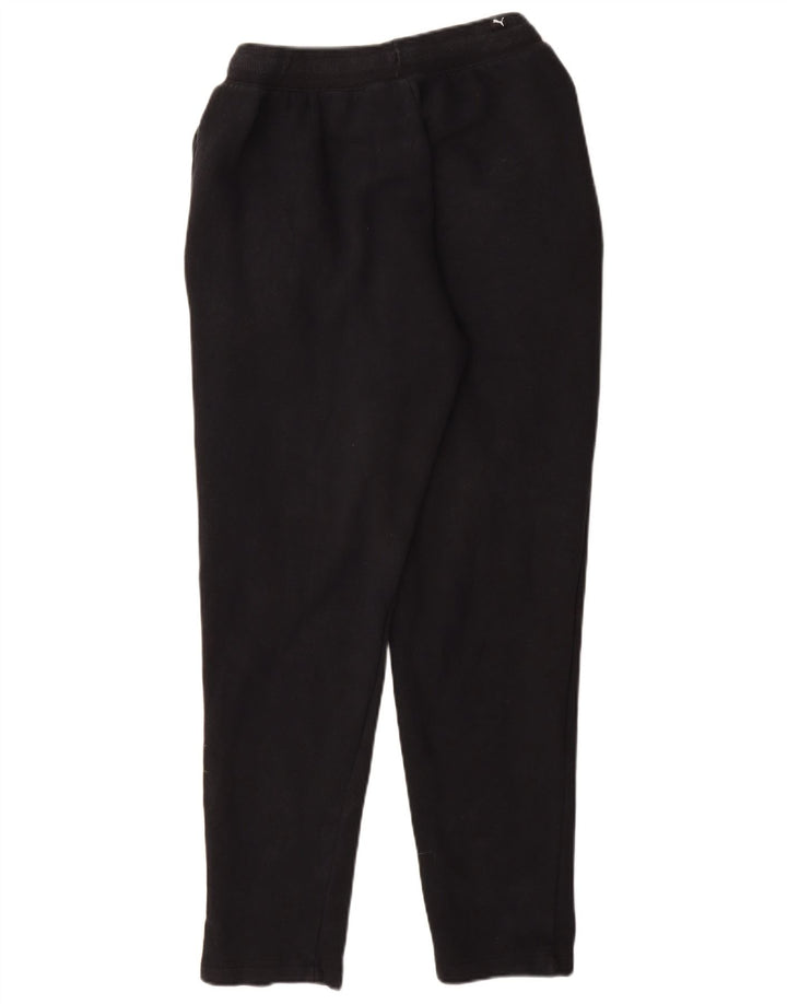 PUMA Pantalones de chándal para mujer UK 12 Medium Black Cotton