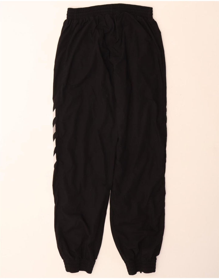 HUMMEL Pantalones de chándal con estampado gráfico para niños, 15-16 años, XL, negro