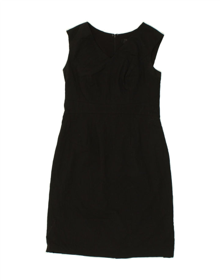 MOSSIMO Womens Stretch Sleeveless Sheath Dress US 8 Medium Black Polyester Vintage Mossimo and Second-Hand Mossimo from Messina Hembry 