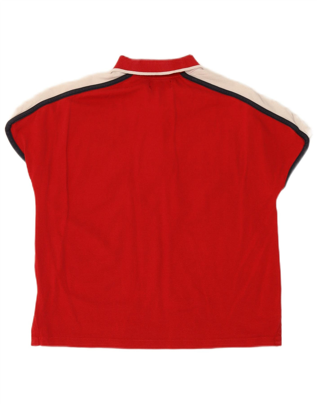 KAPPA Polo para mujer UK 10 Small Rojo Colorblock
