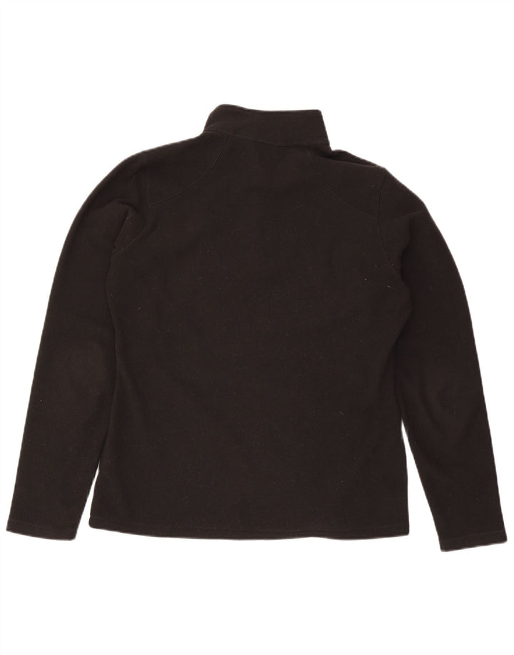 The North Face Jersey de forro polar con cuello y cremallera para mujer UK 46 Grande Poliéster negro