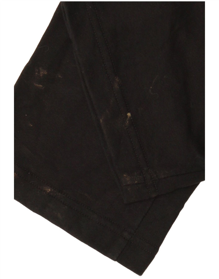Marks & Spencer Pantalones de Chándal de Corte Regular para Mujer UK 40 Small Negro