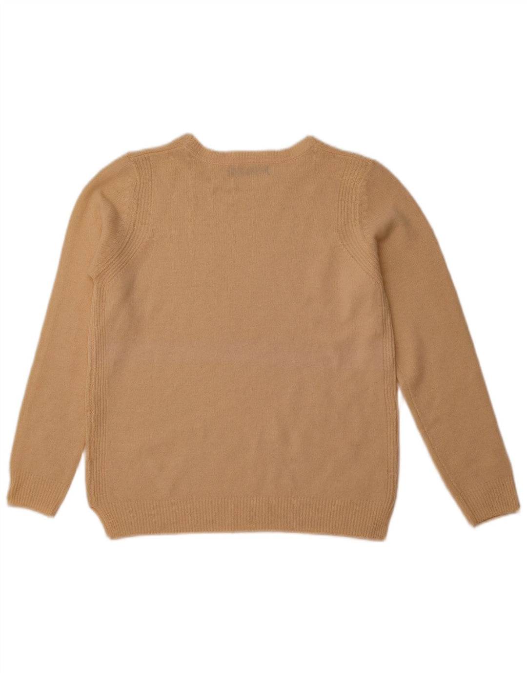 MARKS & SPENCER Suéter tipo jersey con cuello barco para mujer UK 40 Medio Beige