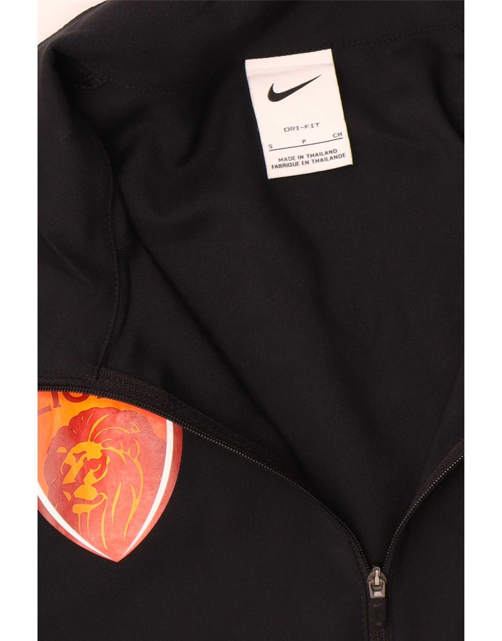 Nike Dri Fit Graphic Chándal Top Chaqueta para Hombre Pequeño Poliéster Negro