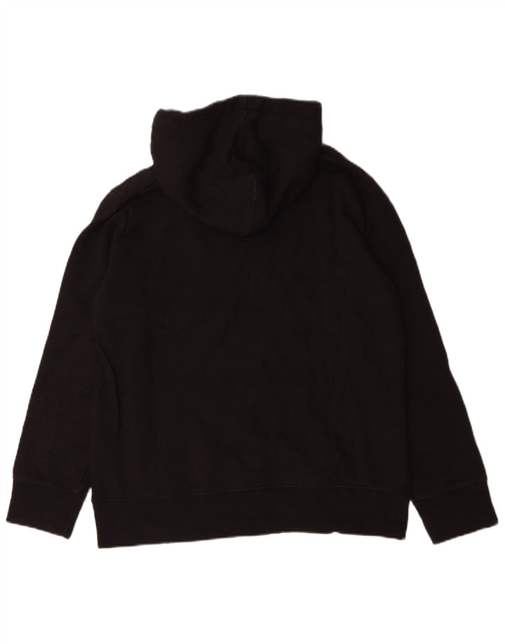 Converse Hombre Sudadera Con Capucha Gráfica Jersey De Algodón Negro Mediano