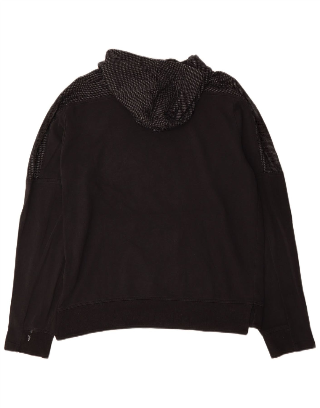 Adidas Hombre Sudadera Con Capucha Jumper Medium Negro Algodón