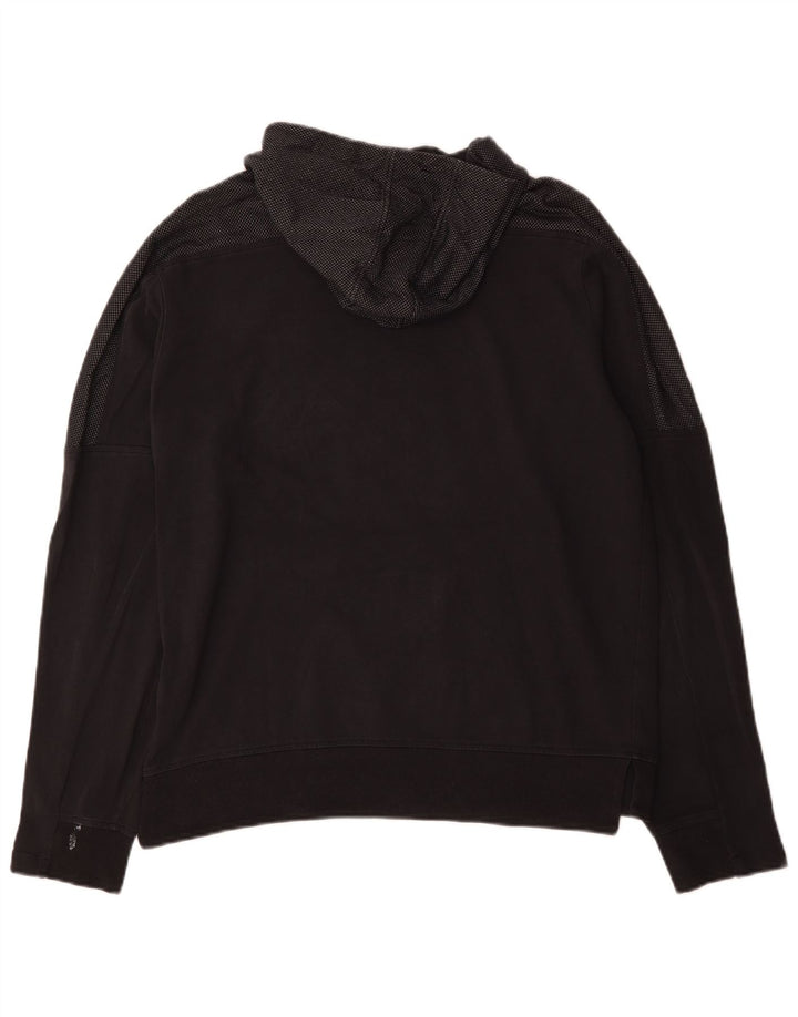 Adidas Hombre Sudadera Con Capucha Jumper Medium Negro Algodón