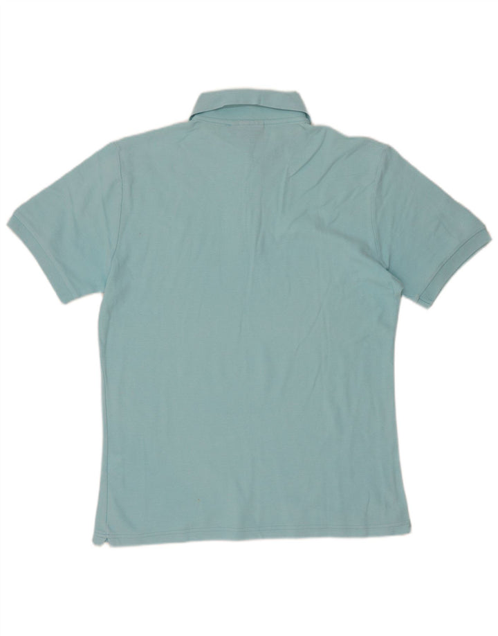 Polo Diadora Hombre Algodón Azul Medio
