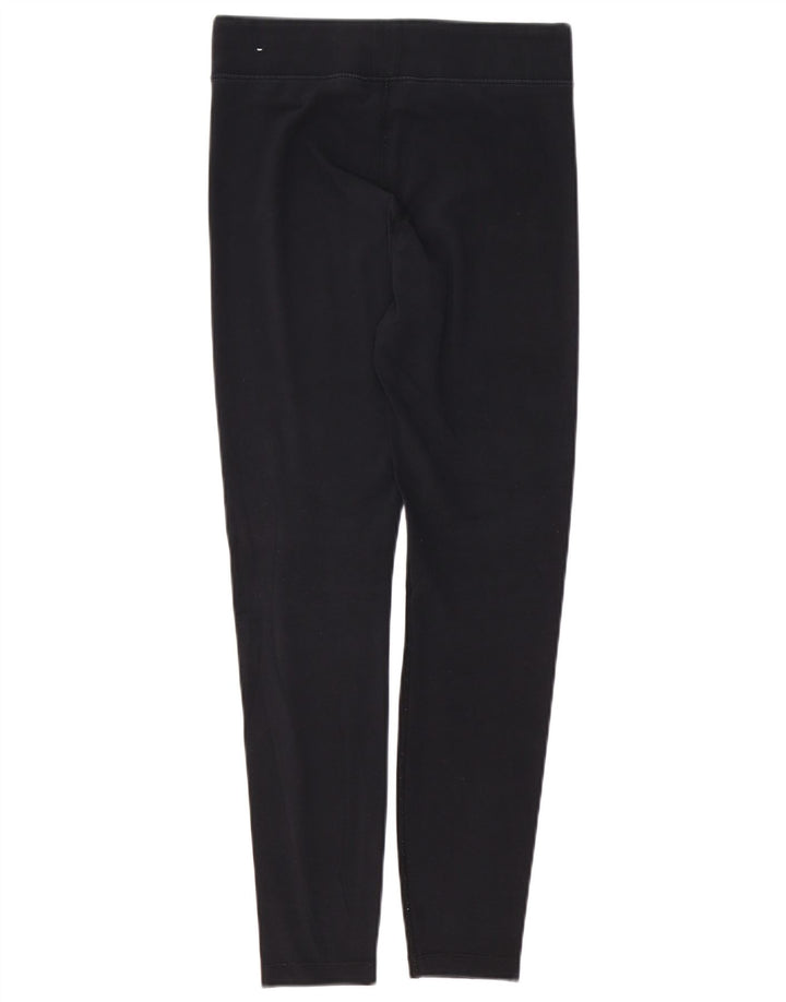NIKE Leggings gráficos para mujer UK 44 Mediano Algodón negro