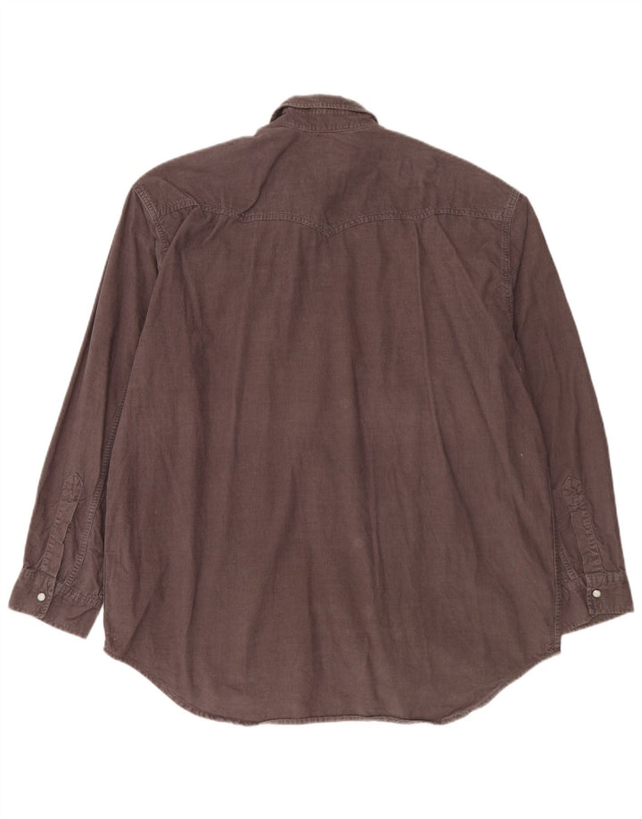Levi's Camisa De Pana Para Hombre XL Algodón Marrón