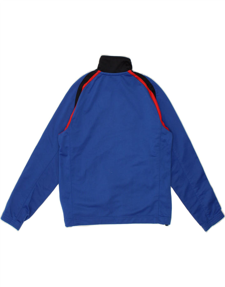 DIADORA Boys Tracksuit Top Jacket 9-10 Years Blue Polyester Vintage Diadora and Second-Hand Diadora from Messina Hembry 