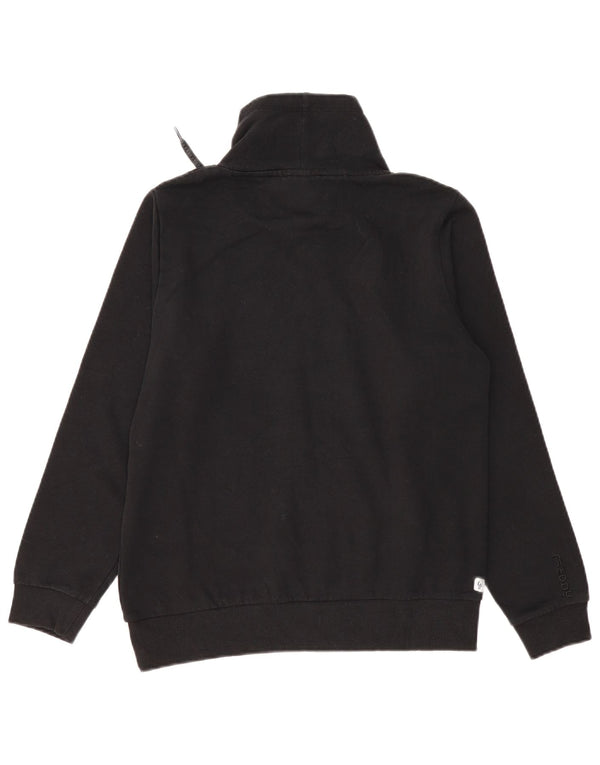 Freddy Sudadera Gráfica para Mujer Jersey UK 44 Mediano Algodón Negro