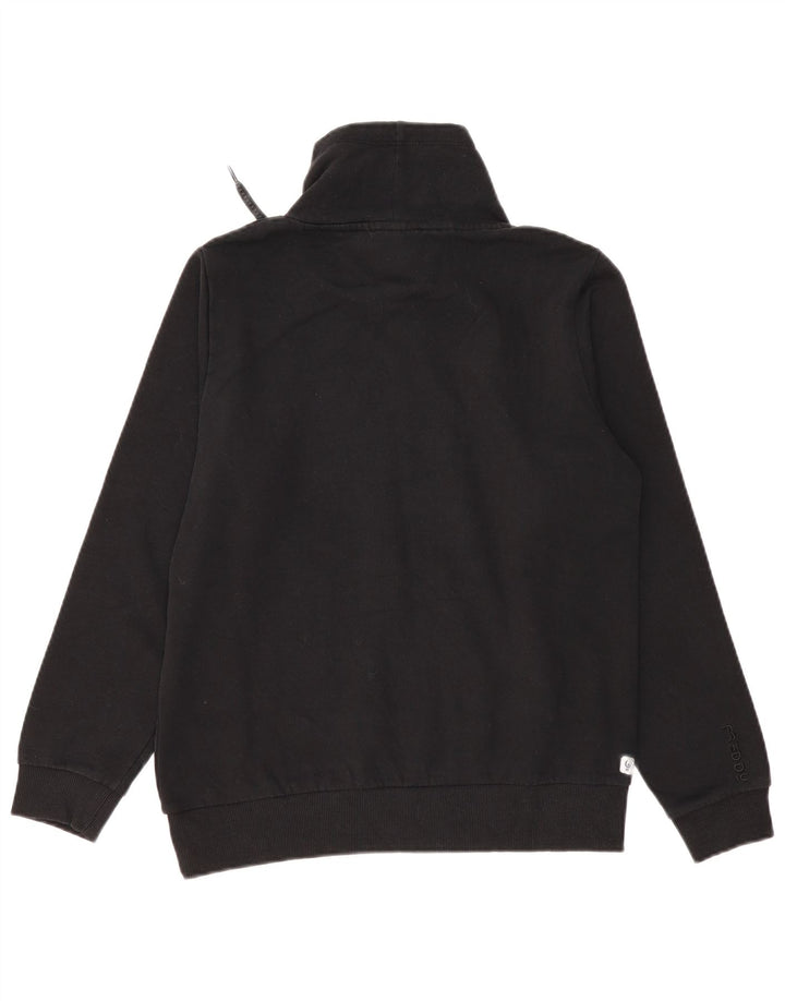 Freddy Sudadera Gráfica para Mujer Jersey UK 44 Mediano Algodón Negro