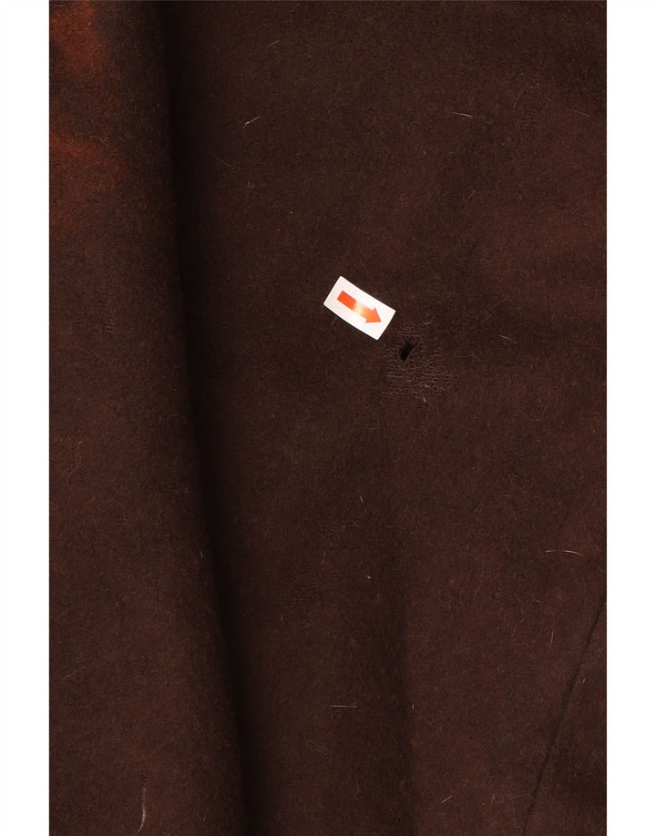 Calvin Klein Abrigo extragrande para mujer US 14 XL Lana marrón