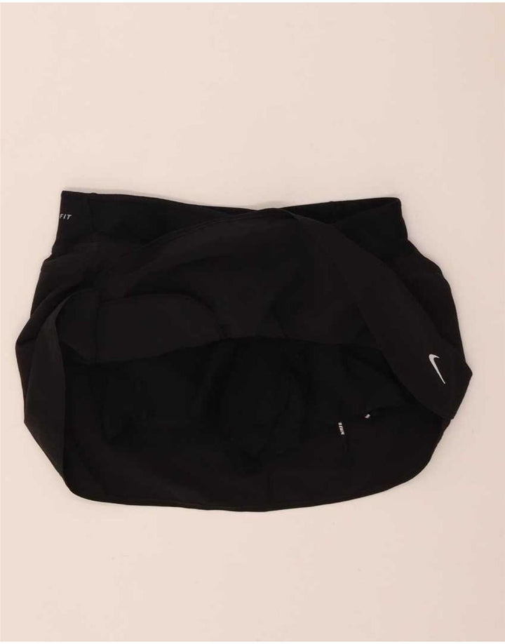 Nike - Falda pantalón Dri Fit para mujer, talla 40, poliéster negro mediano