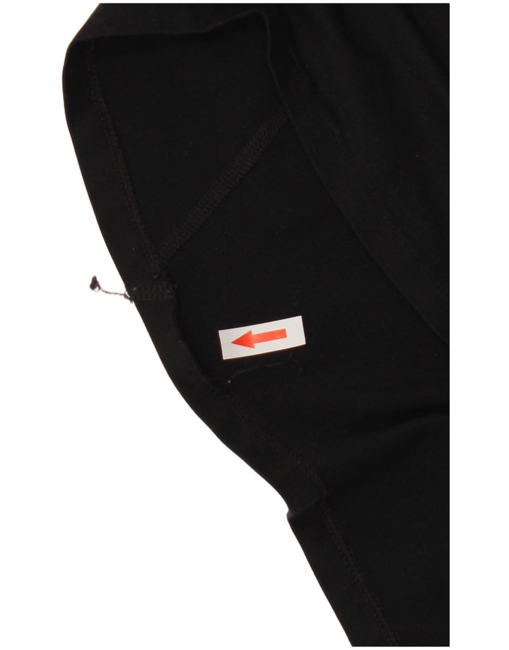 Nike Dri Fit - Chándal con cremallera y cuello para hombre, talla mediana, poliéster negro