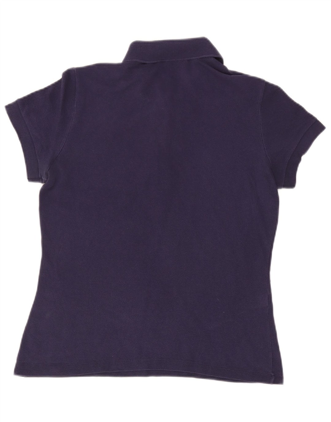 Polo Lacoste para mujer talla 42 grande algodón azul marino