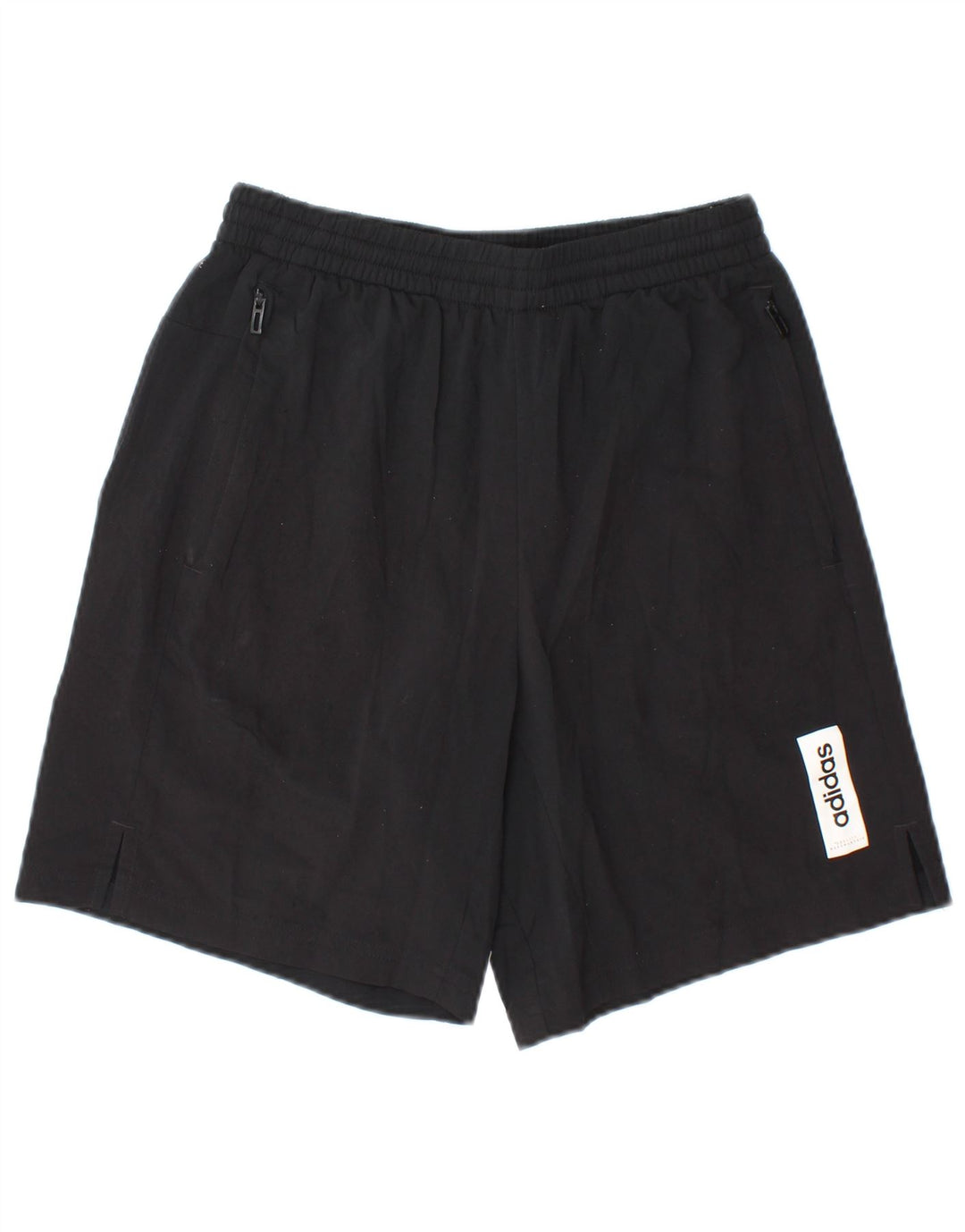 Adidas Hombre Pantalones Cortos Deportivos Pequeño Poliéster Negro