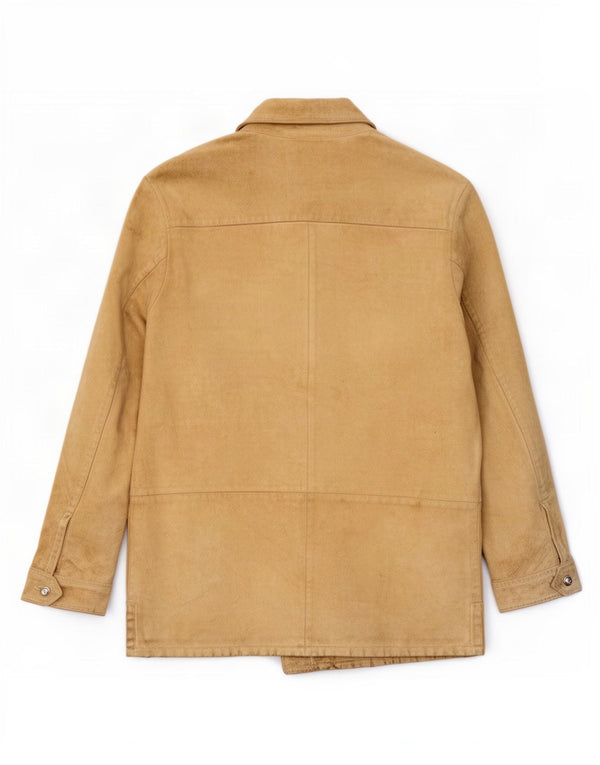 Martin Eden Chaqueta de ante para mujer IT 42 Cuero beige medio