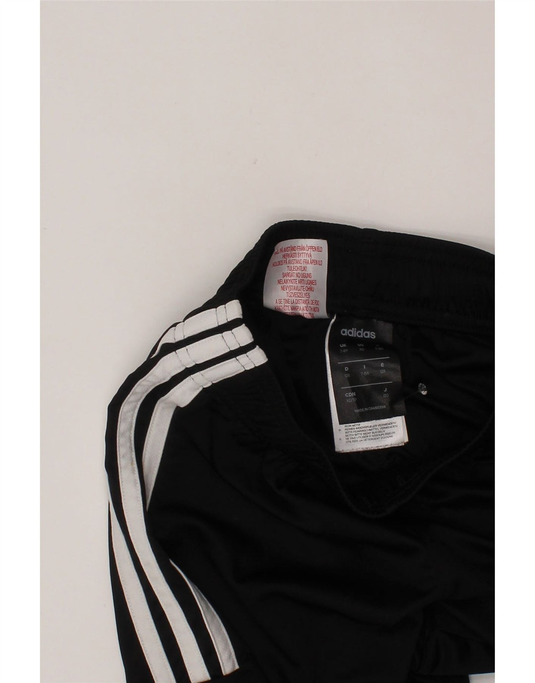 ADIDAS Chicos Climalite Sport Shorts 7-8 Años Negro Poliéster