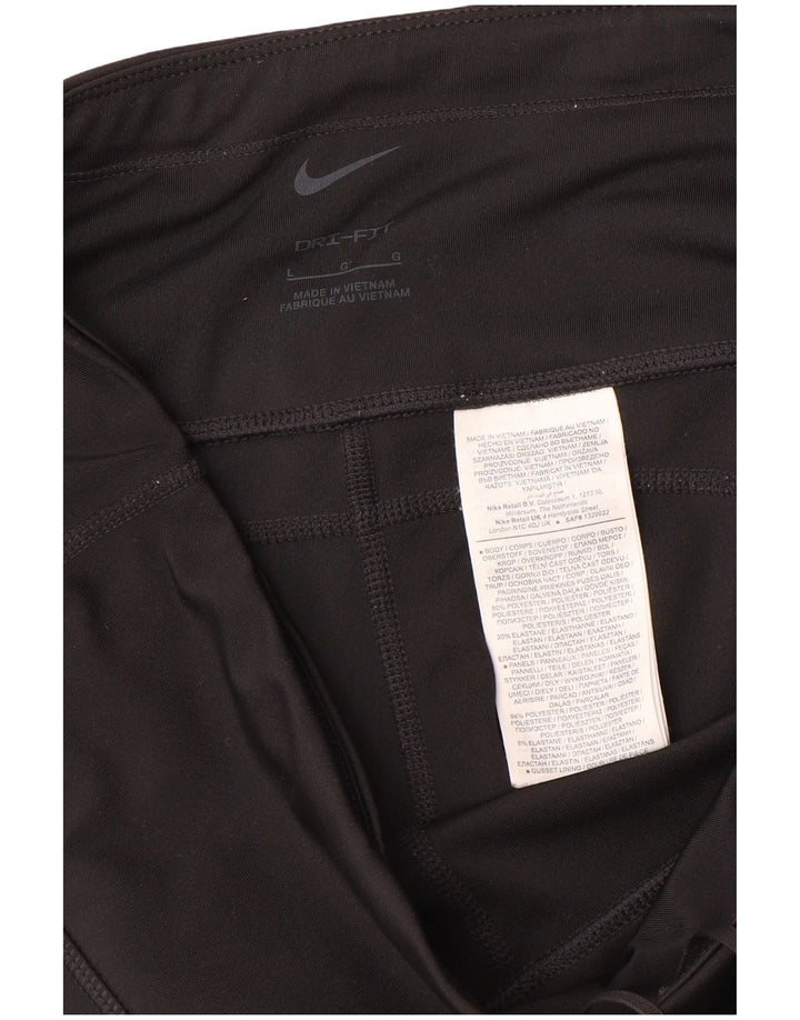 Nike Leggings gráficos para mujer UK 44 Grande Poliéster negro