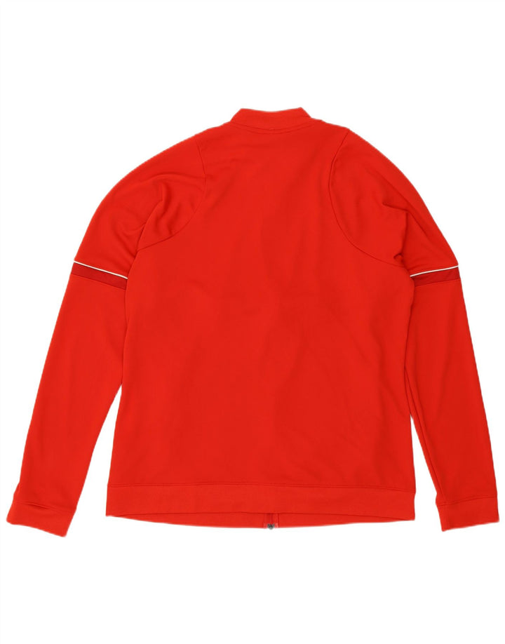 Nike Mens Dri Fit Chándal Top Chaqueta Grande Poliéster Rojo