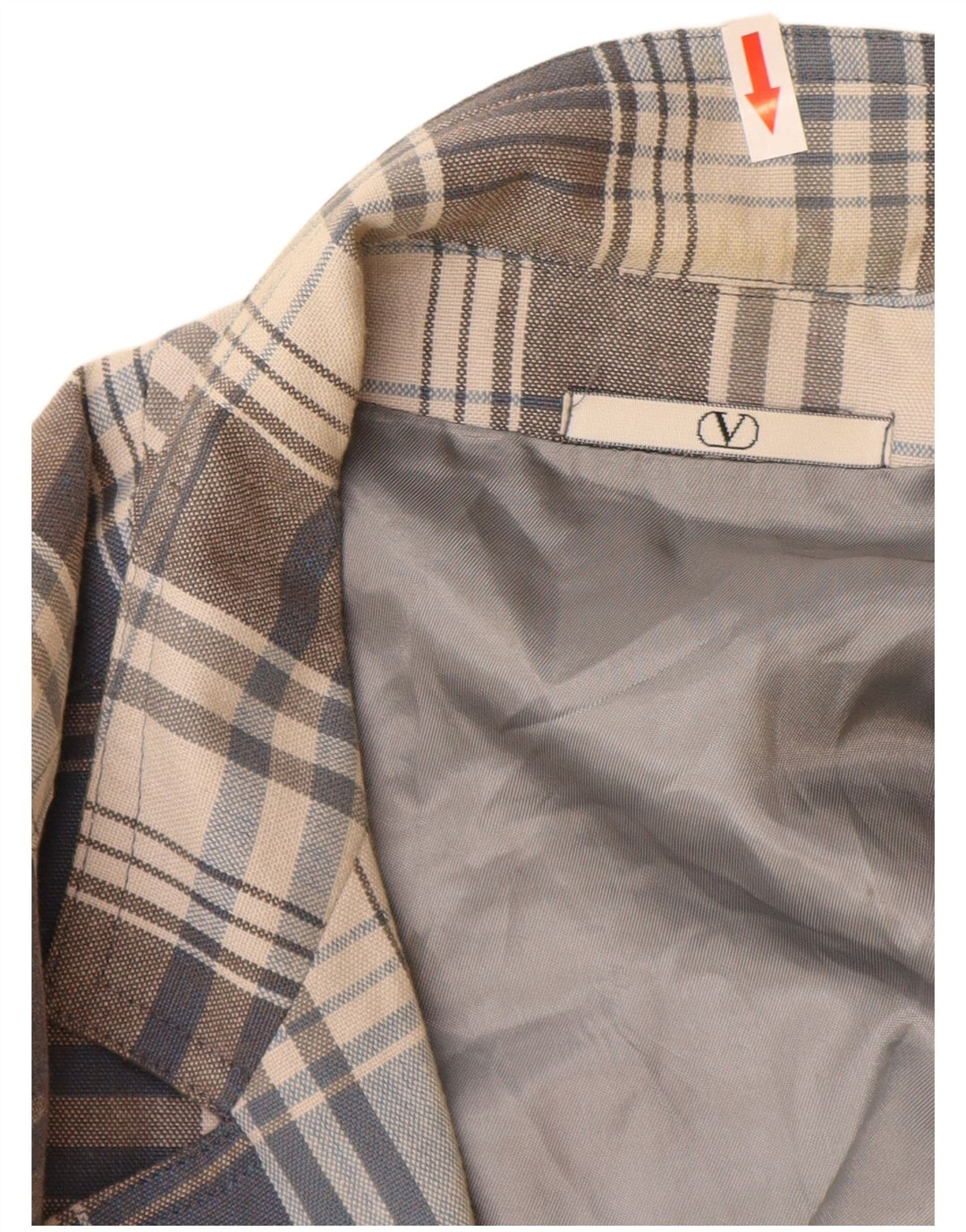 Valentino Chaqueta tipo blazer de 2 botones para hombre UK 40 Large Grey