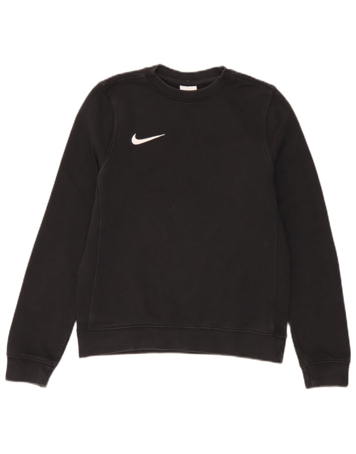 Nike Sudadera para niño Jumper 10-11 años Mediana Negro Algodón