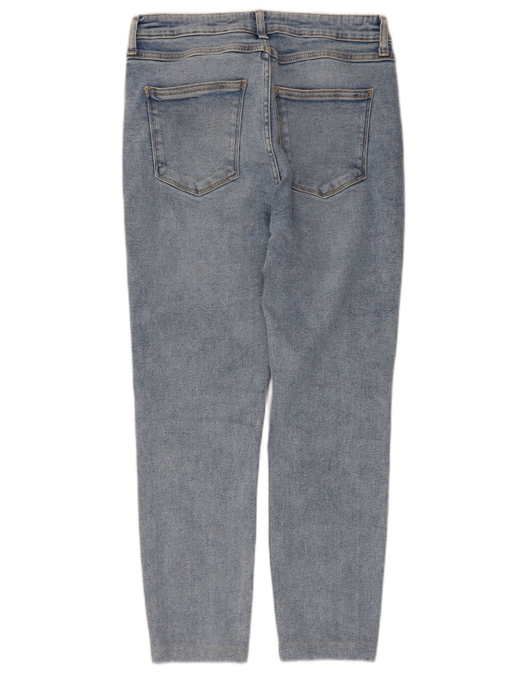Zara Jeans Cortos Para Mujer EU 42 Large W32 L24 Azul