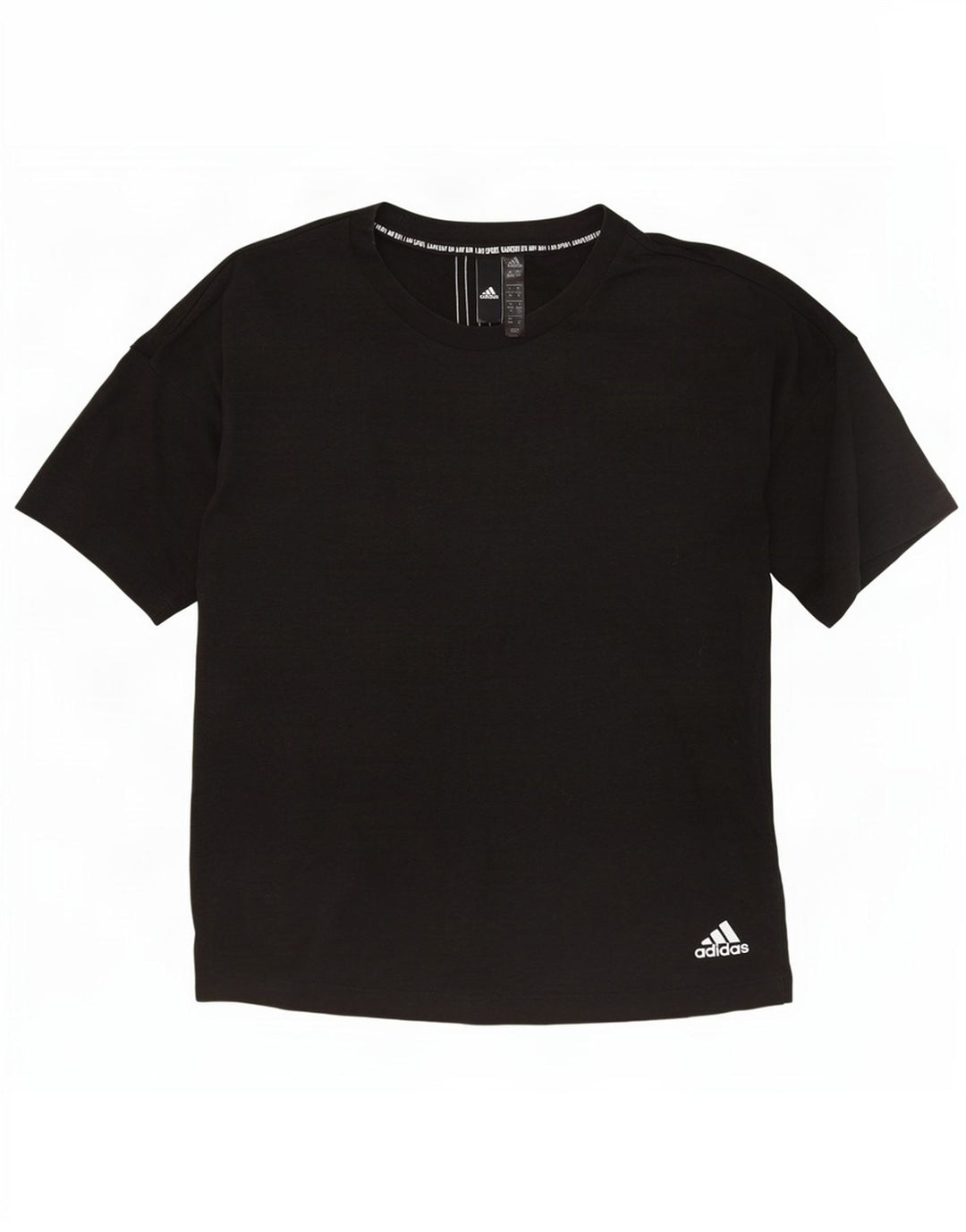 Adidas Camiseta extragrande para mujer UK 4/6 XS Gris Poliéster