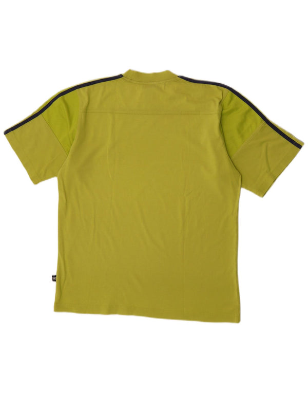 Adidas Camiseta gráfica para hombre Top UK 38/40 Medium Green