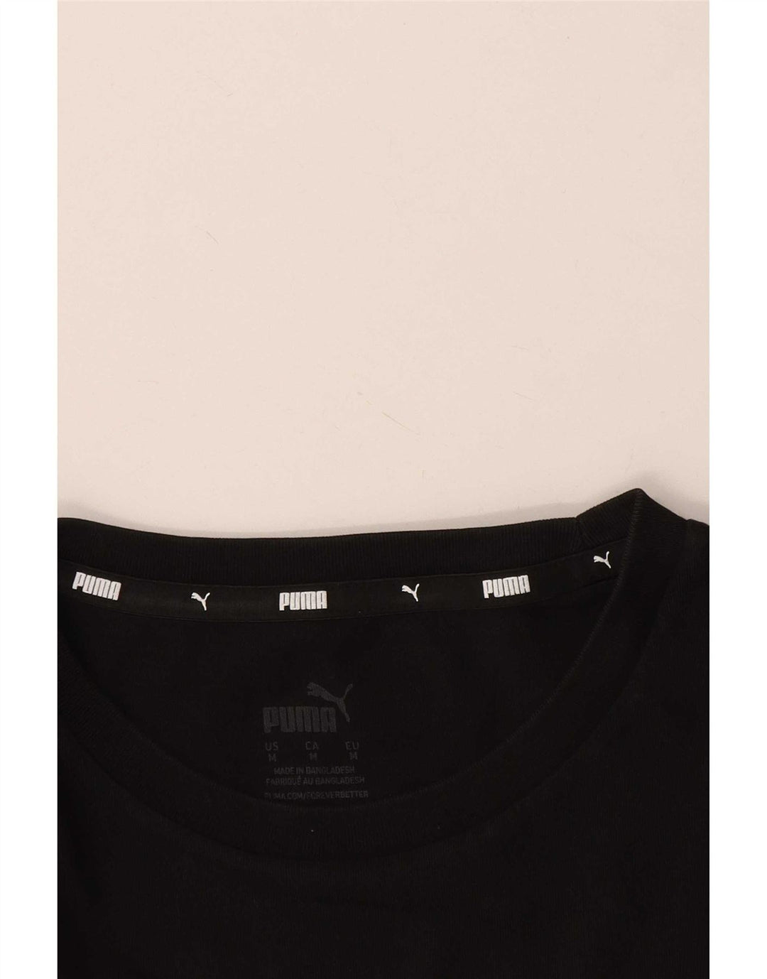 Puma Camiseta gráfica para hombre Top Medium Black