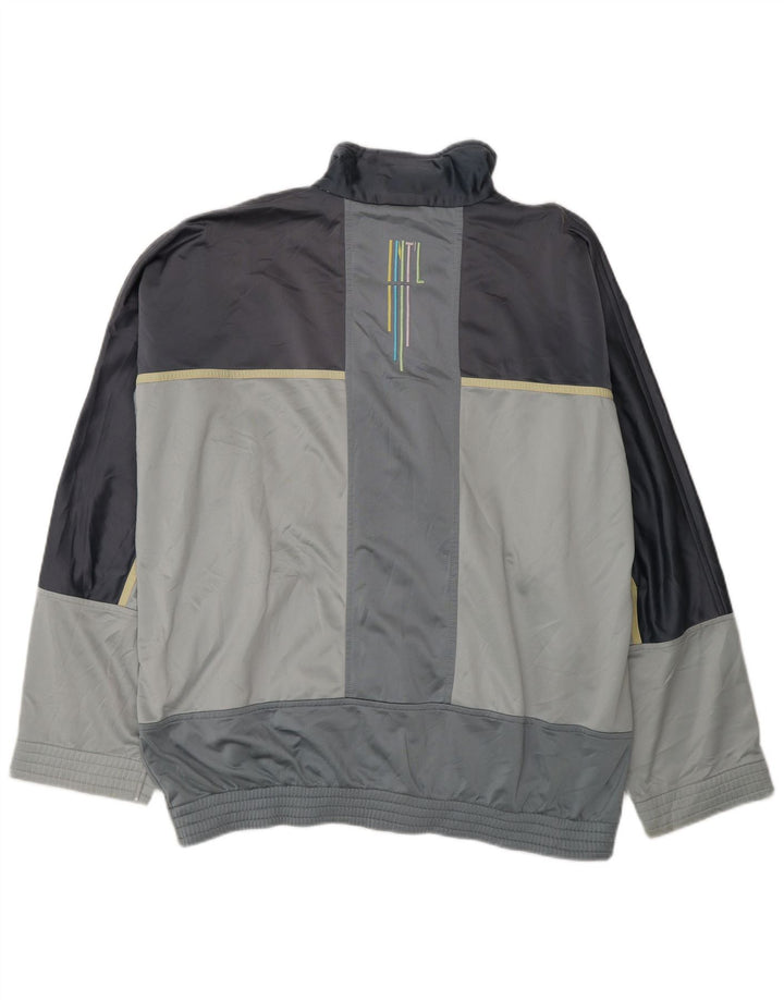 LOTTO Chaqueta de chándal para hombre XL Gris Colorblock