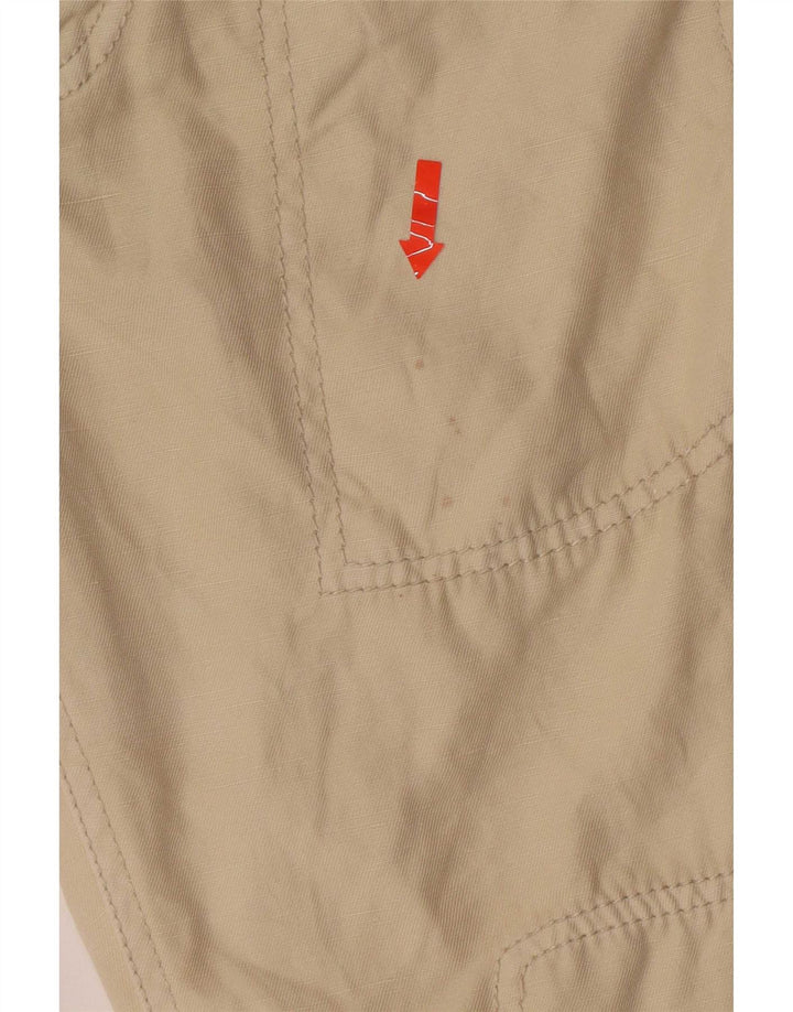 Pantalón Capri Cargo Mujer Diesel W31 L21 Algodón Beige