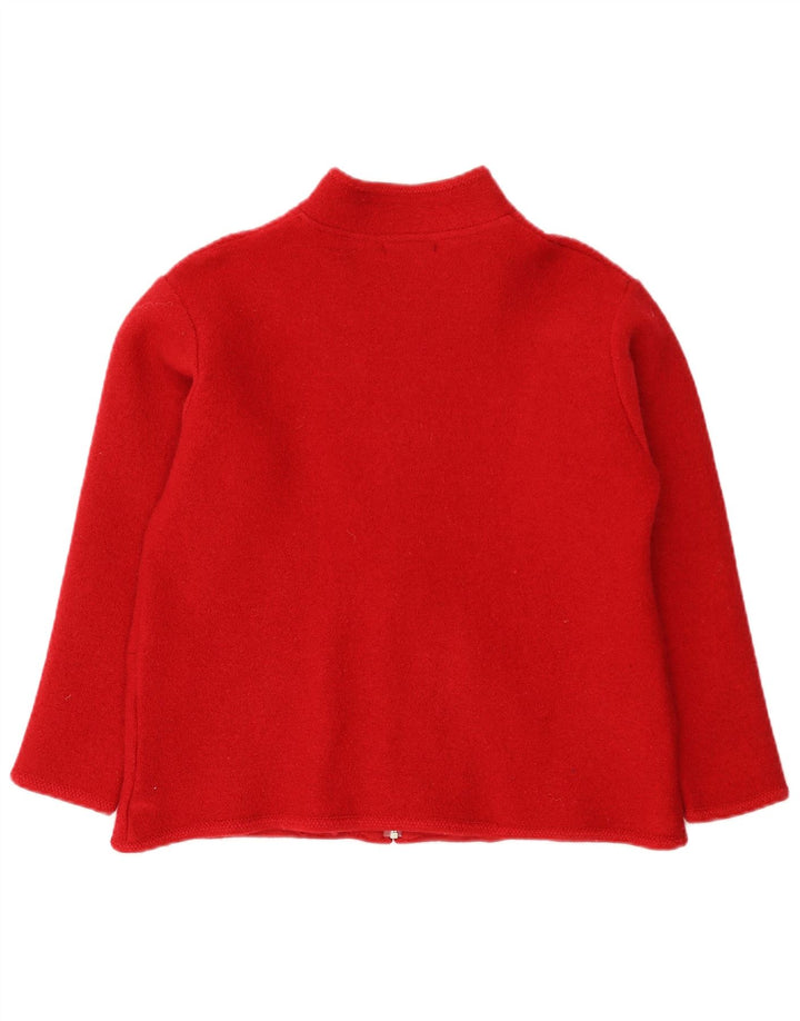 Hepburn - Cárdigan para mujer, talla 40, XL, lana roja