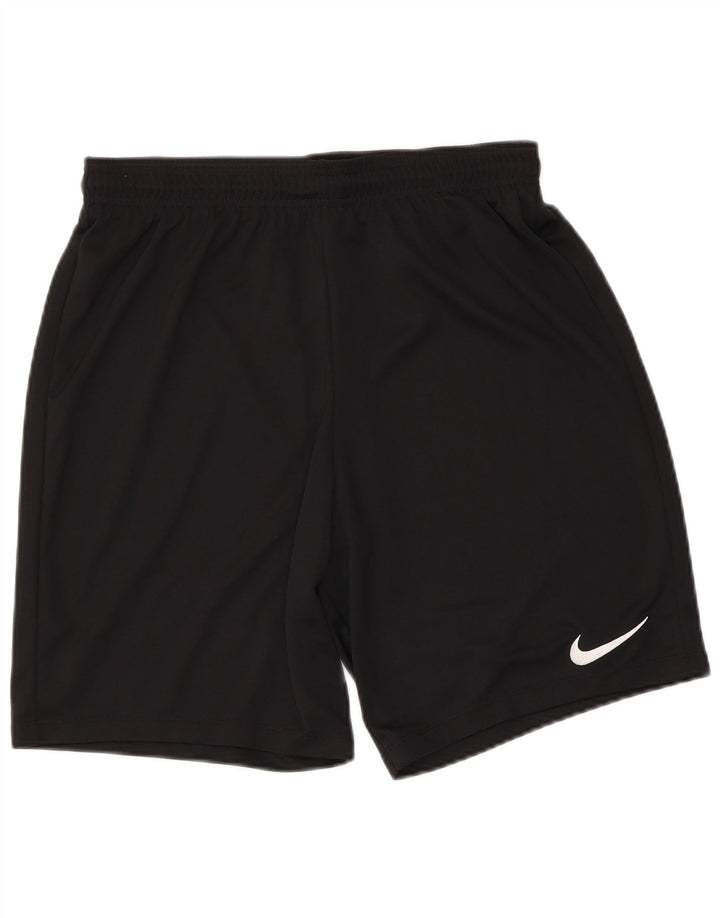 Nike - Pantalones cortos deportivos para hombre, talla grande, poliéster negro